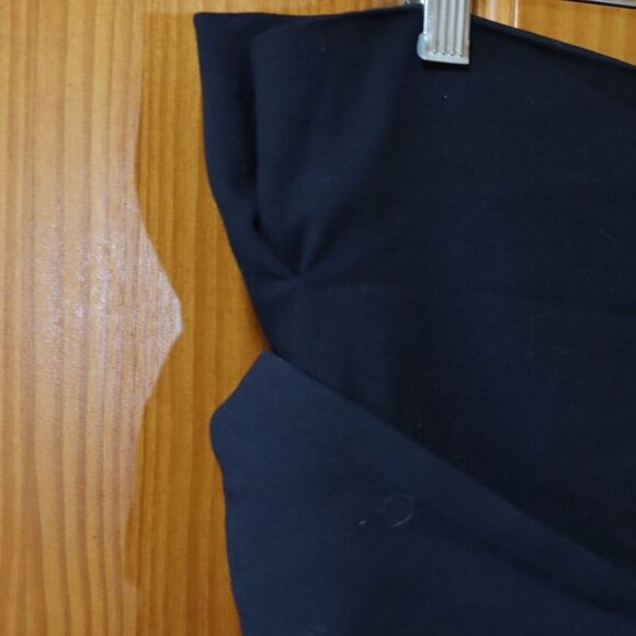 Dries Van Noten Vintage Black Belted Long Maxi Skirt Wool 42 - Picture 6 of 13